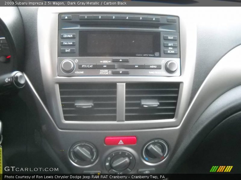Dark Gray Metallic / Carbon Black 2009 Subaru Impreza 2.5i Wagon