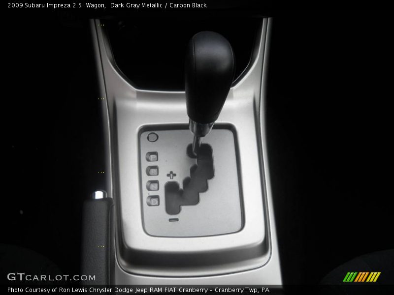 Dark Gray Metallic / Carbon Black 2009 Subaru Impreza 2.5i Wagon