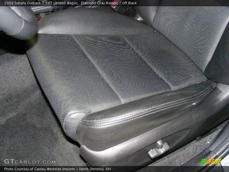 Diamond Gray Metallic / Off Black 2009 Subaru Outback 2.5XT Limited Wagon