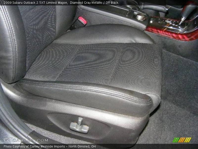 Diamond Gray Metallic / Off Black 2009 Subaru Outback 2.5XT Limited Wagon