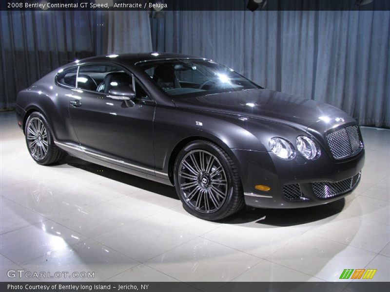 Anthracite / Beluga 2008 Bentley Continental GT Speed