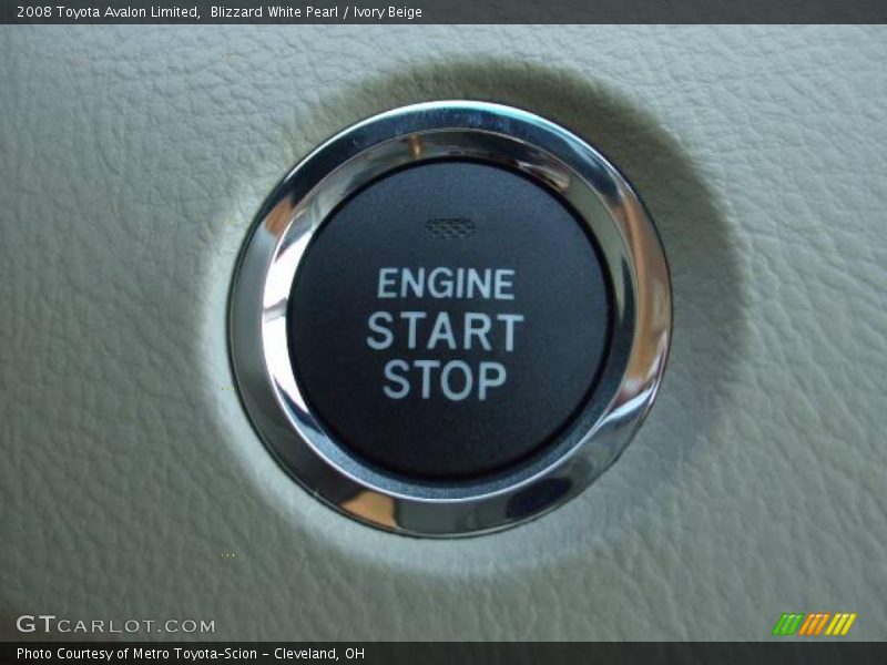 Blizzard White Pearl / Ivory Beige 2008 Toyota Avalon Limited