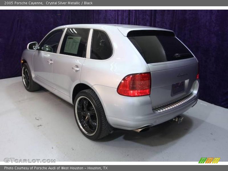 Crystal Silver Metallic / Black 2005 Porsche Cayenne