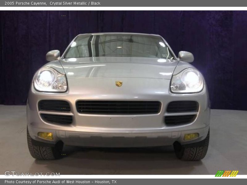 Crystal Silver Metallic / Black 2005 Porsche Cayenne