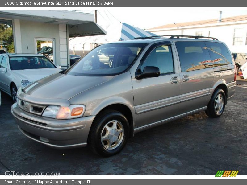 Sand Beige Metallic / Beige 2000 Oldsmobile Silhouette GLS