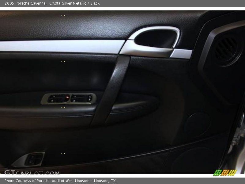Crystal Silver Metallic / Black 2005 Porsche Cayenne