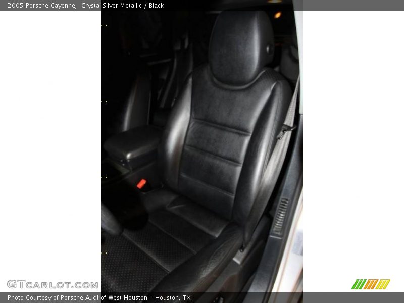 Crystal Silver Metallic / Black 2005 Porsche Cayenne
