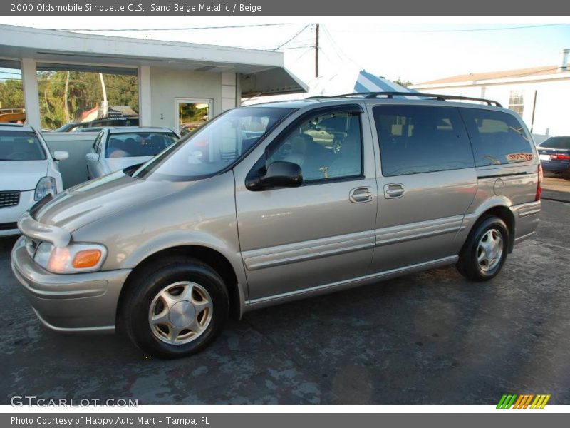 Sand Beige Metallic / Beige 2000 Oldsmobile Silhouette GLS