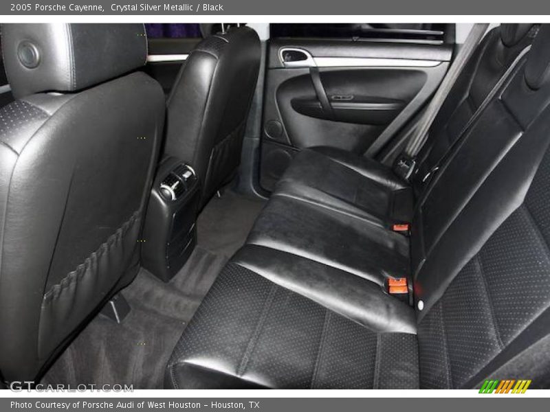 Crystal Silver Metallic / Black 2005 Porsche Cayenne