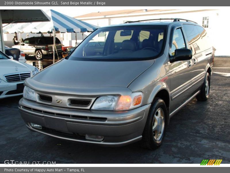 Sand Beige Metallic / Beige 2000 Oldsmobile Silhouette GLS
