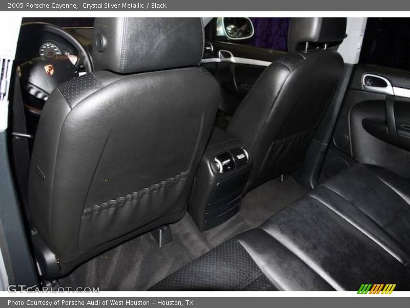 Crystal Silver Metallic / Black 2005 Porsche Cayenne
