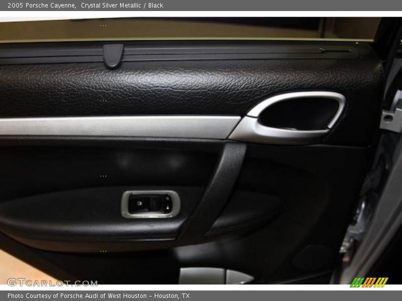 Crystal Silver Metallic / Black 2005 Porsche Cayenne