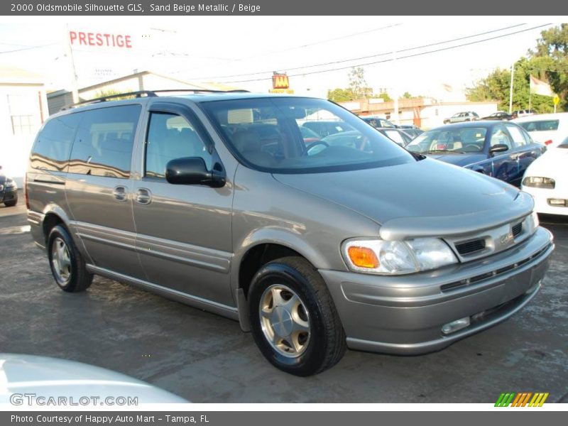 Sand Beige Metallic / Beige 2000 Oldsmobile Silhouette GLS