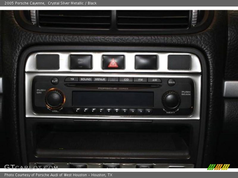 Crystal Silver Metallic / Black 2005 Porsche Cayenne