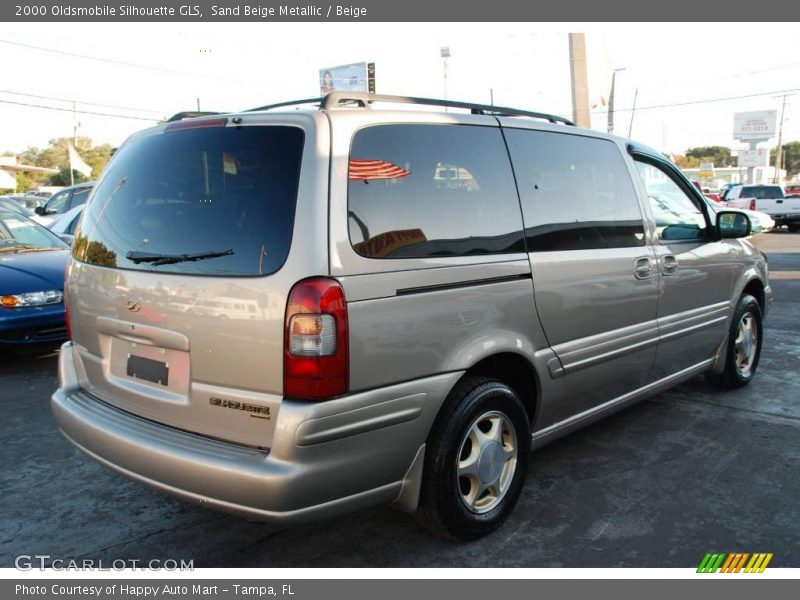 Sand Beige Metallic / Beige 2000 Oldsmobile Silhouette GLS