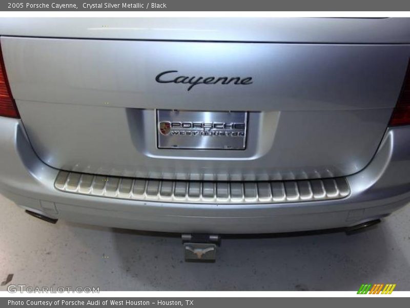 Crystal Silver Metallic / Black 2005 Porsche Cayenne
