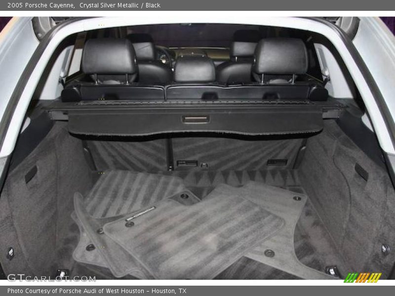 Crystal Silver Metallic / Black 2005 Porsche Cayenne