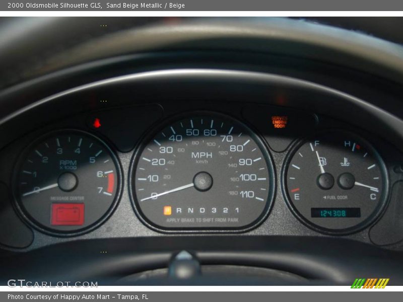 Sand Beige Metallic / Beige 2000 Oldsmobile Silhouette GLS