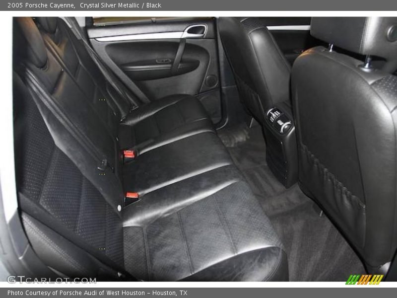 Crystal Silver Metallic / Black 2005 Porsche Cayenne