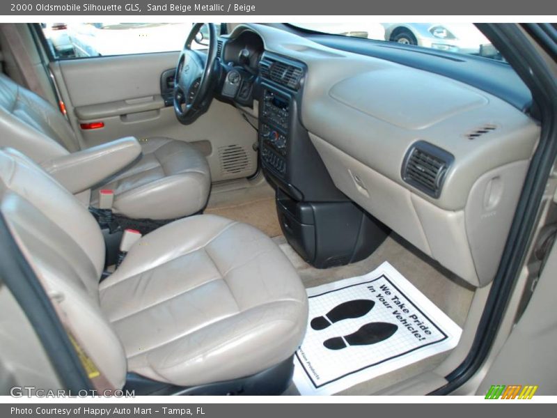 Sand Beige Metallic / Beige 2000 Oldsmobile Silhouette GLS