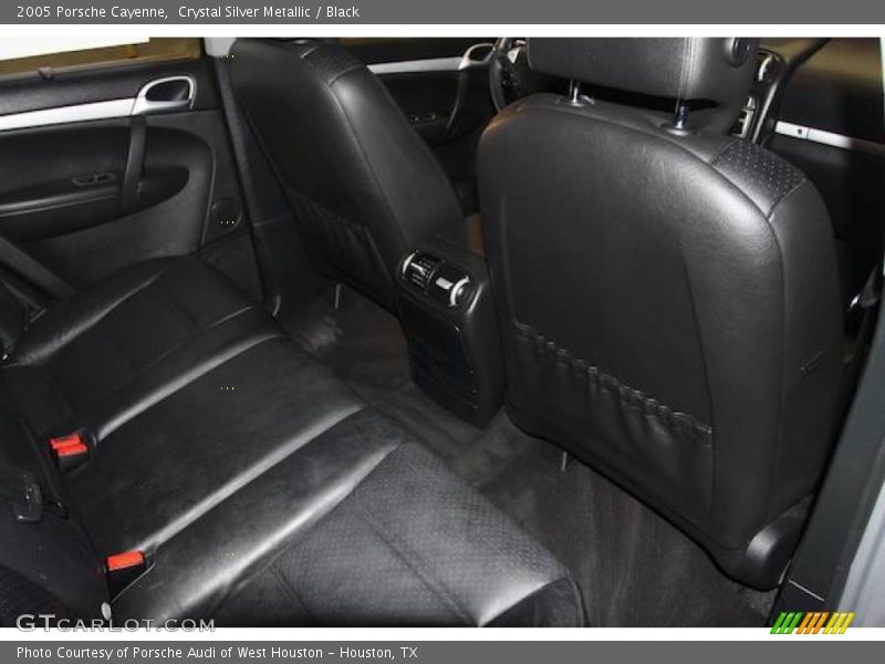 Crystal Silver Metallic / Black 2005 Porsche Cayenne