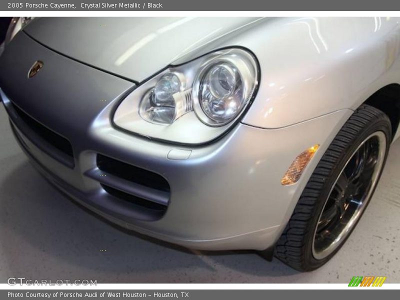 Crystal Silver Metallic / Black 2005 Porsche Cayenne