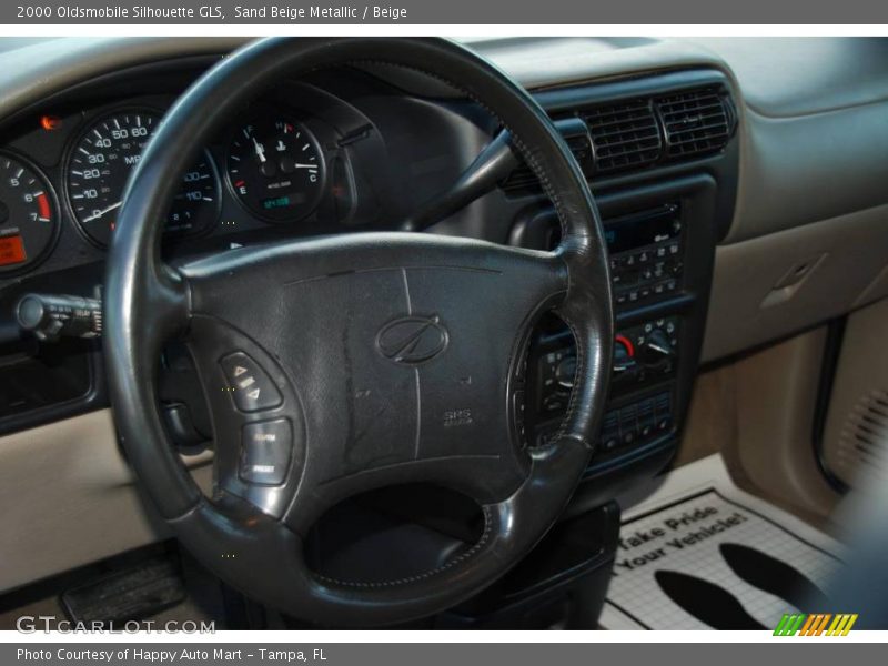 Sand Beige Metallic / Beige 2000 Oldsmobile Silhouette GLS