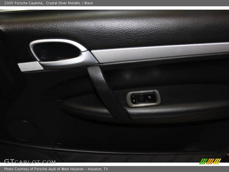 Crystal Silver Metallic / Black 2005 Porsche Cayenne
