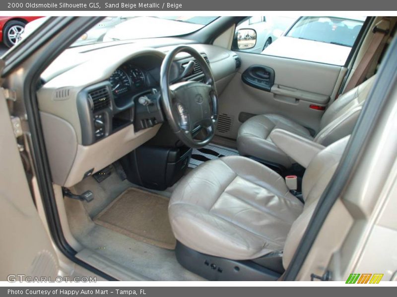 Sand Beige Metallic / Beige 2000 Oldsmobile Silhouette GLS
