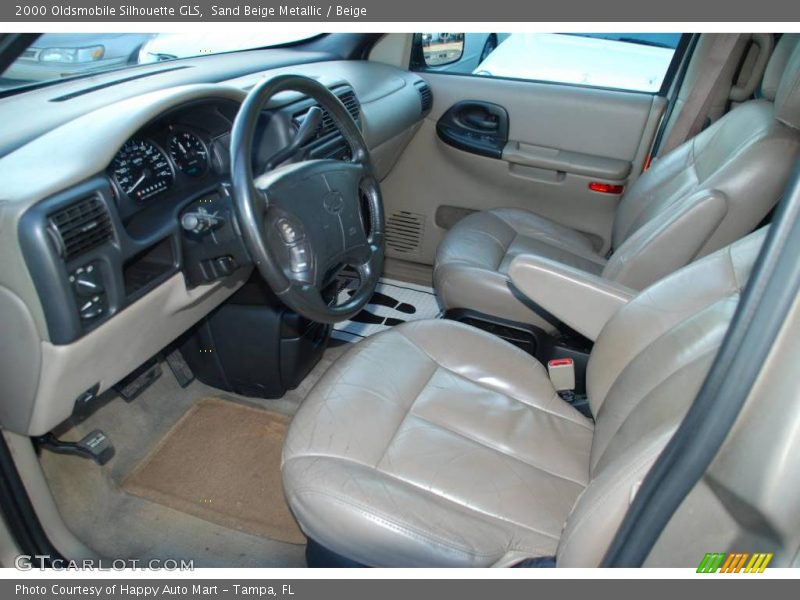Sand Beige Metallic / Beige 2000 Oldsmobile Silhouette GLS
