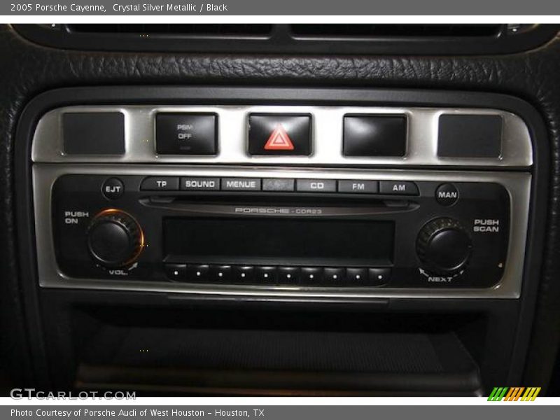 Crystal Silver Metallic / Black 2005 Porsche Cayenne