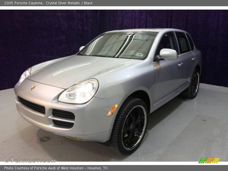 Crystal Silver Metallic / Black 2005 Porsche Cayenne