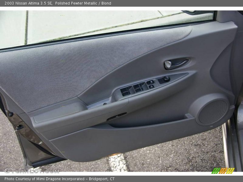 Polished Pewter Metallic / Blond 2003 Nissan Altima 3.5 SE