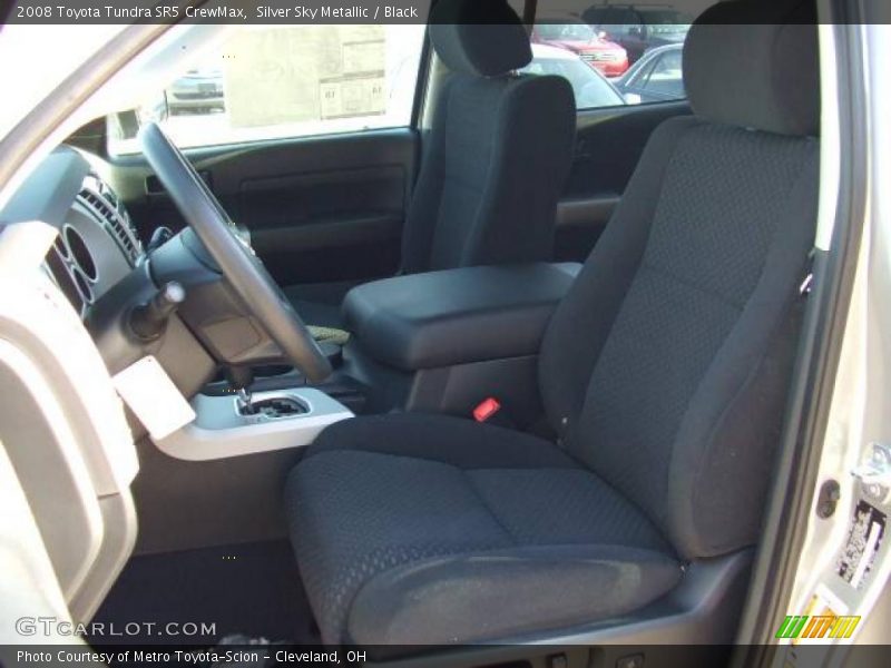 Silver Sky Metallic / Black 2008 Toyota Tundra SR5 CrewMax