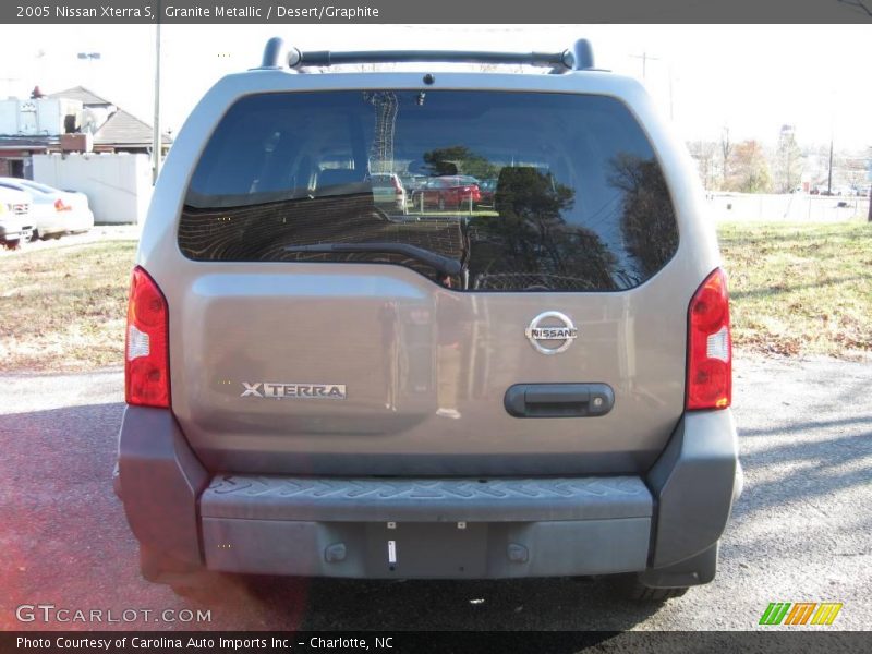 Granite Metallic / Desert/Graphite 2005 Nissan Xterra S