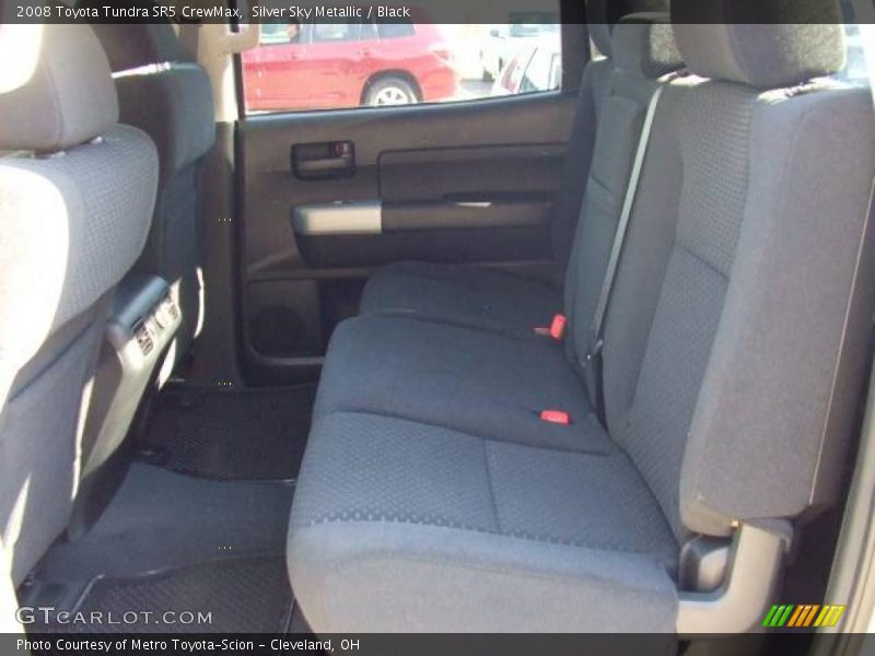 Silver Sky Metallic / Black 2008 Toyota Tundra SR5 CrewMax