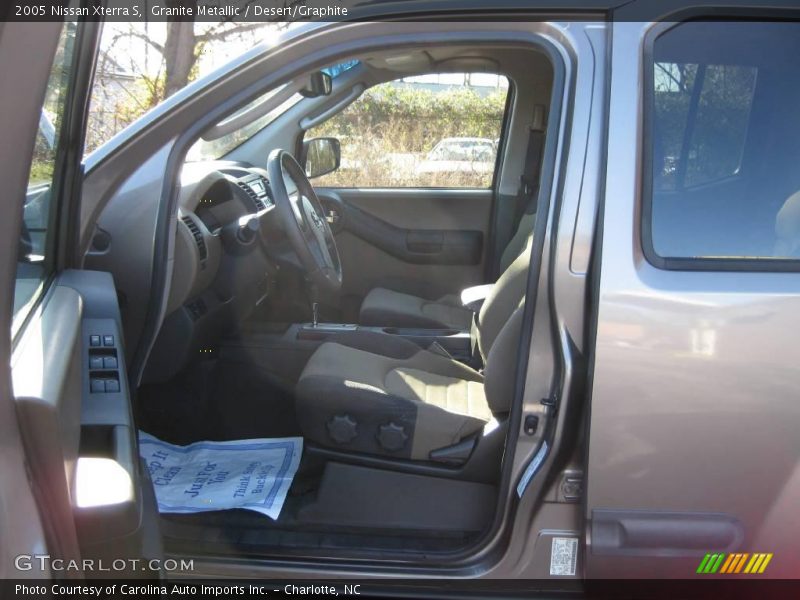 Granite Metallic / Desert/Graphite 2005 Nissan Xterra S