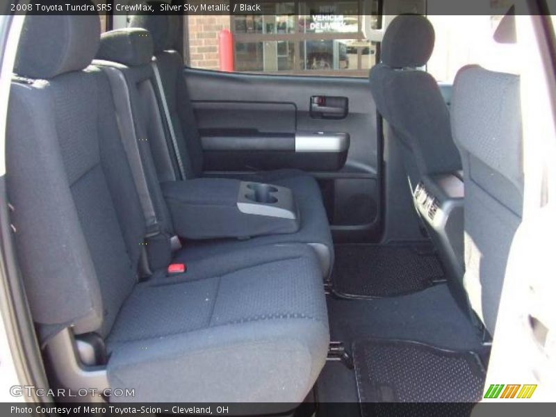 Silver Sky Metallic / Black 2008 Toyota Tundra SR5 CrewMax