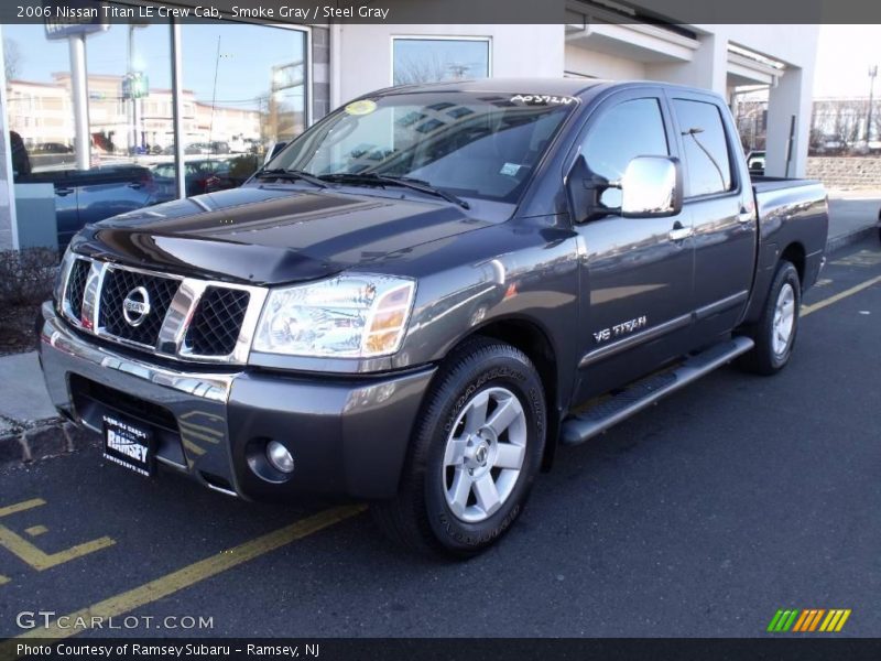 Smoke Gray / Steel Gray 2006 Nissan Titan LE Crew Cab