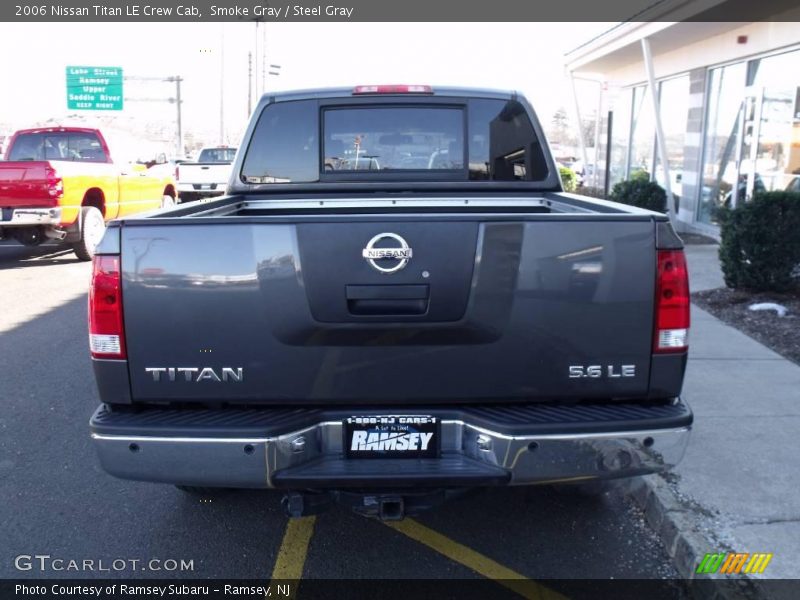 Smoke Gray / Steel Gray 2006 Nissan Titan LE Crew Cab