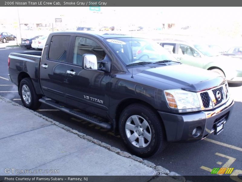 Smoke Gray / Steel Gray 2006 Nissan Titan LE Crew Cab