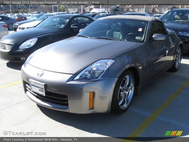 Carbon Silver Metallic / Frost 2007 Nissan 350Z Enthusiast Roadster