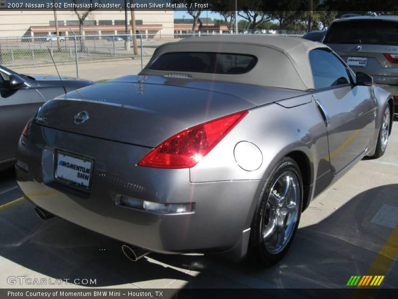 Carbon Silver Metallic / Frost 2007 Nissan 350Z Enthusiast Roadster