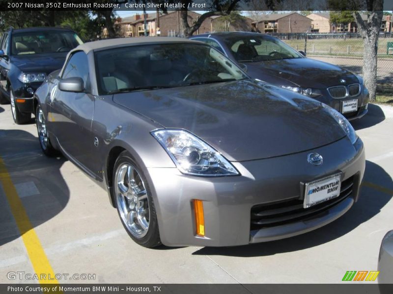Carbon Silver Metallic / Frost 2007 Nissan 350Z Enthusiast Roadster