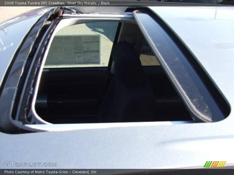 Silver Sky Metallic / Black 2008 Toyota Tundra SR5 CrewMax