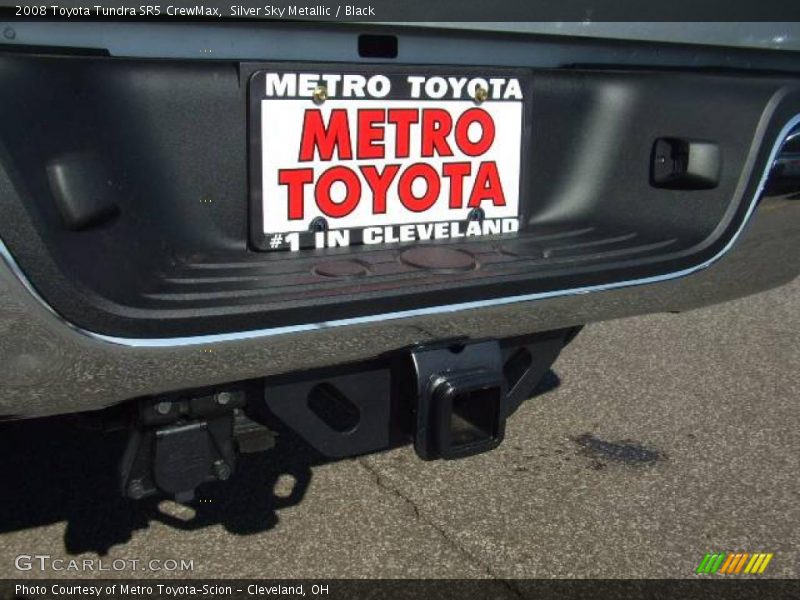 Silver Sky Metallic / Black 2008 Toyota Tundra SR5 CrewMax