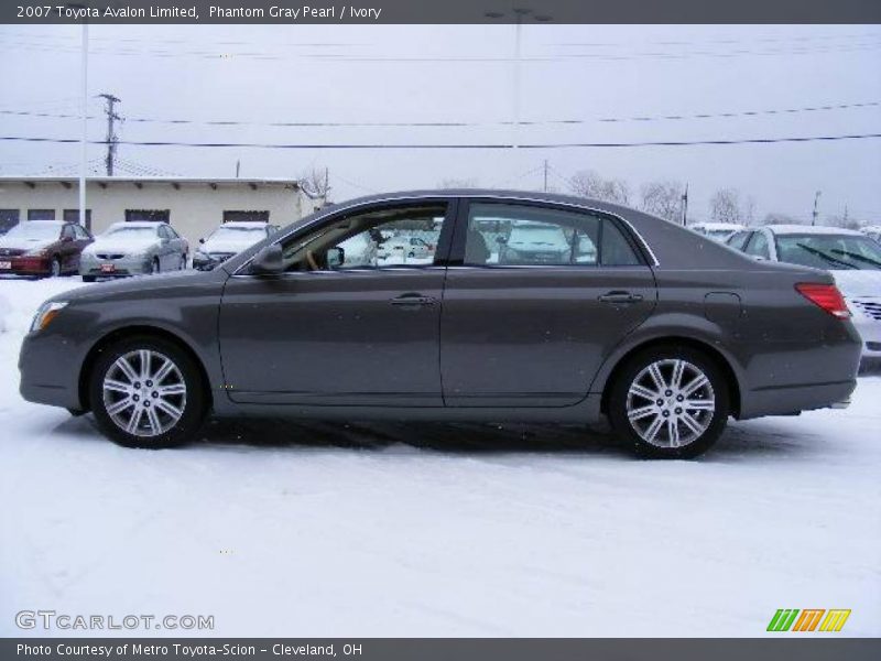 Phantom Gray Pearl / Ivory 2007 Toyota Avalon Limited