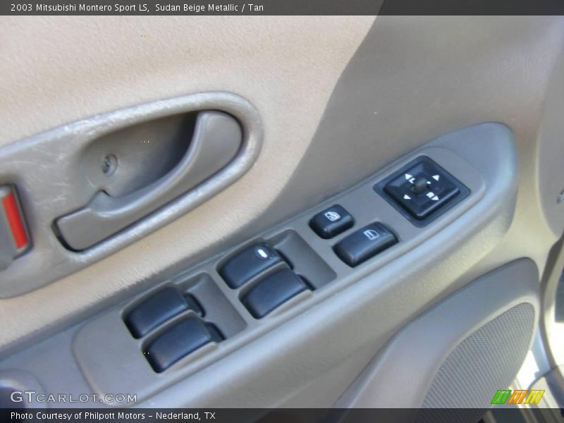 Sudan Beige Metallic / Tan 2003 Mitsubishi Montero Sport LS