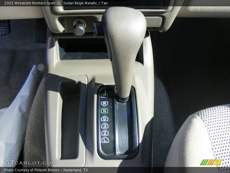 Sudan Beige Metallic / Tan 2003 Mitsubishi Montero Sport LS