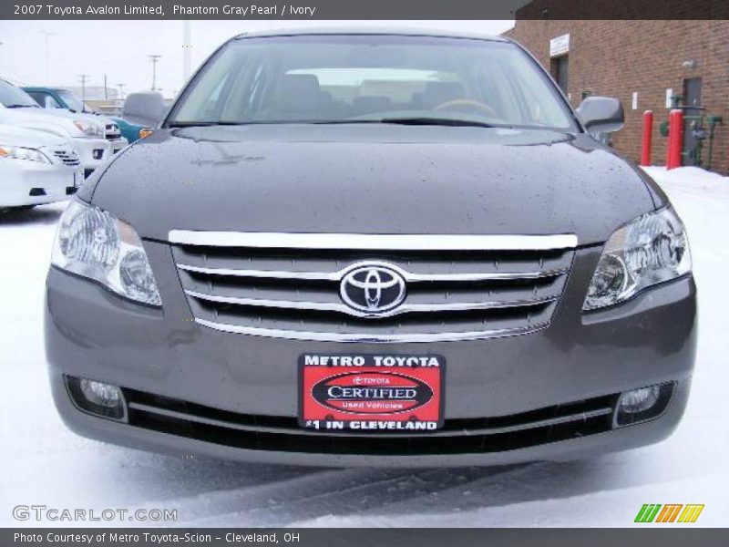 Phantom Gray Pearl / Ivory 2007 Toyota Avalon Limited